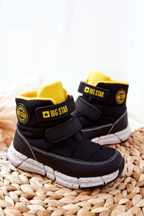 Detské snehové topánky pamäť pamäť peny veľká hviezda ii374070 čierna