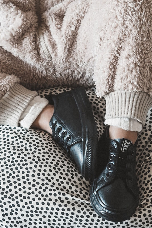 Veľká hviezda JJ374025 Kožené tenisky