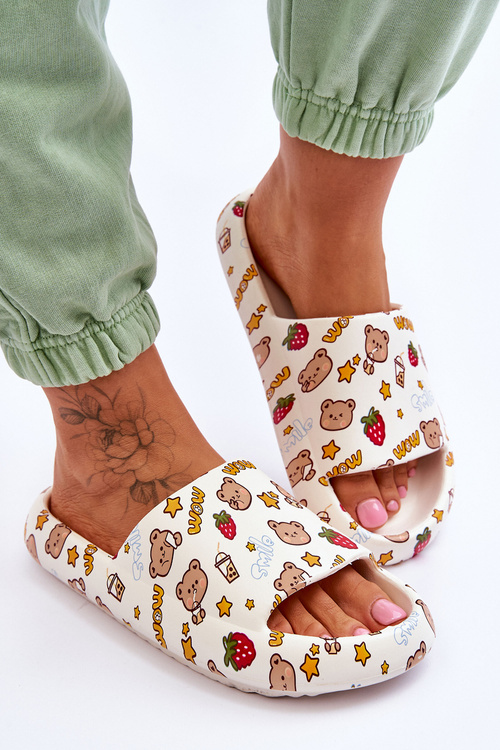 Dámske penové papuče v béžovej a béžovej zoey