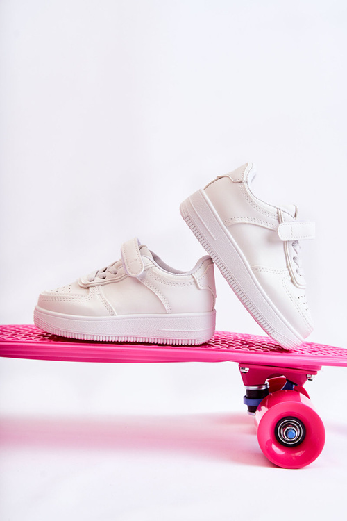 Dětská sportovní obuv na suchý zip White Elike