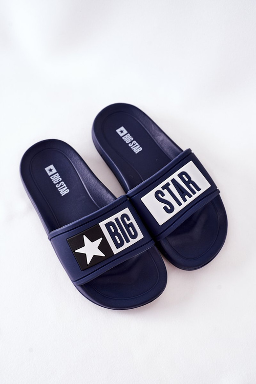 Veľká hviezda DD374152 Navy Blue Flip Flops