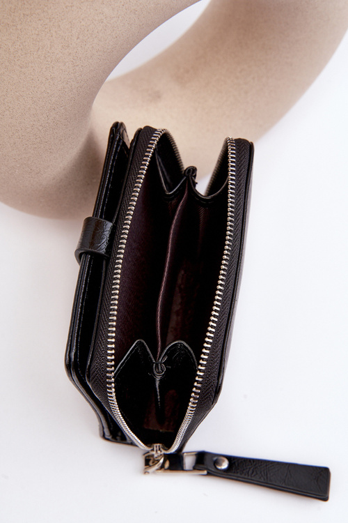 Dámske lakované portfólio portfólio s ekologickou čiernou úlohou