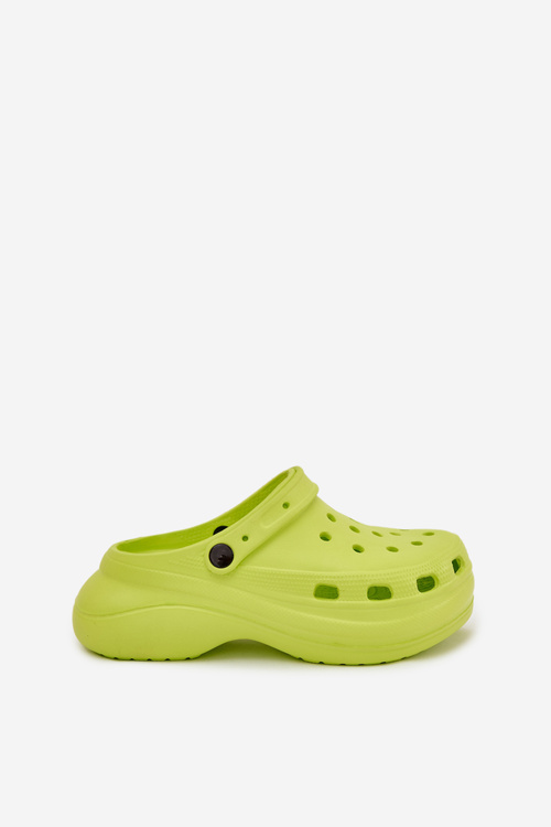 Dámské Pěnové Sandály Limetkové Elisra