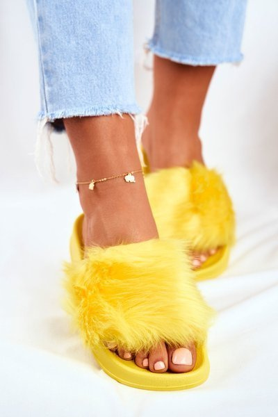 Dámske kožušinové papuče kožušiny