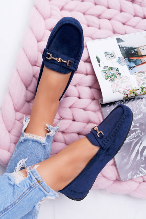 Dámske mokasíny, Comfort Navy Blue Anzio