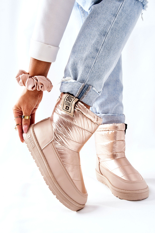 Dámske snehové topánky Veľká hviezda II274121 Beige