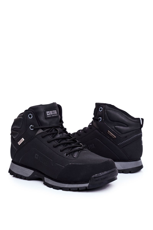 Pánske trekkingové topánky Big Star Outdoor Black GG174395