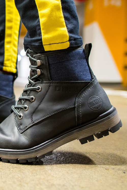 Pánské Traperky Big Star Černé EE174267