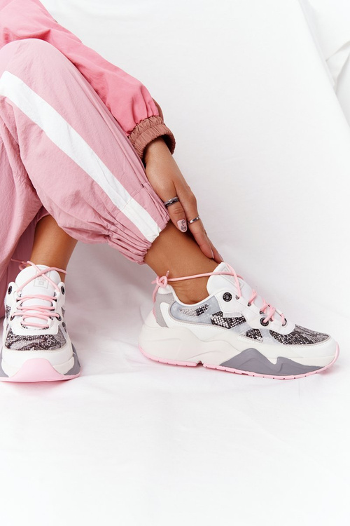 Dámské Tenisky Memory Foam Big Star HH274326 Bile