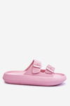 Dámské pěnové sandály s pruhy Růžový Sharmen