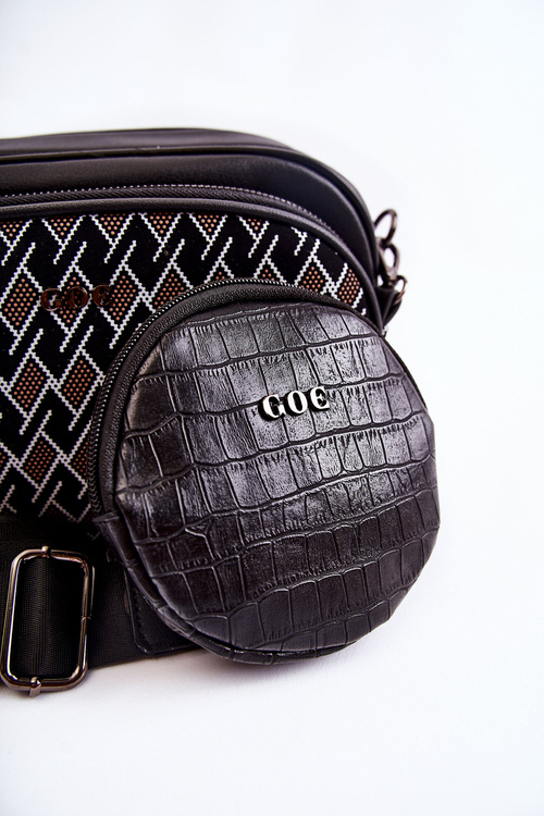 Dámská taška Messenger 3w1 GOE ZNJ031 černá