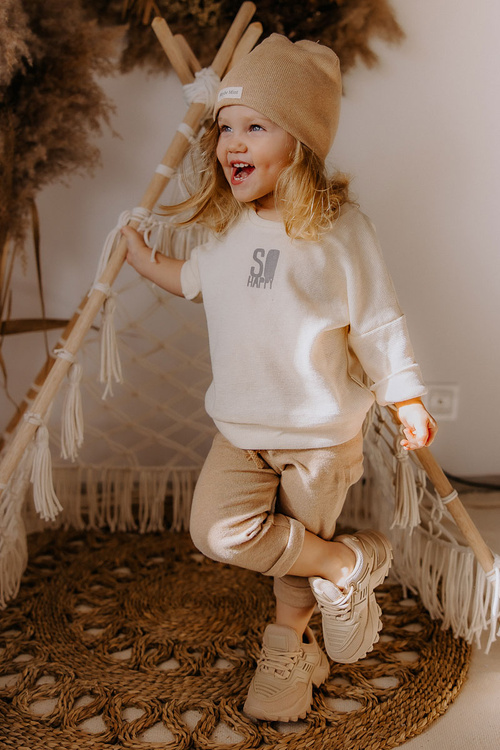 Detské tenisky béžové šialenstvo