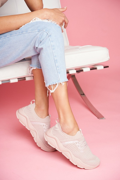 Dámska veľká hviezda Sports Sports Light Pink FF274956