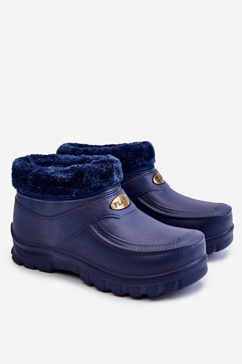 Izolovaná penová námornícka modrá galoshes taneo
