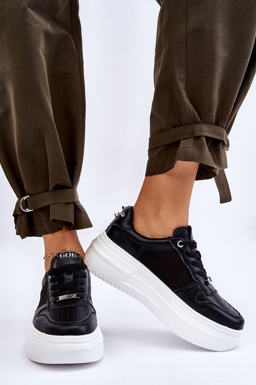 Dámské klasické sportovní boty GOE LL2N4061 Černe