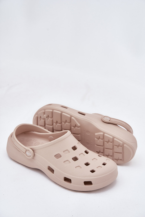 Dámské Pěnové Pantofle Béžové LEMIGO 806