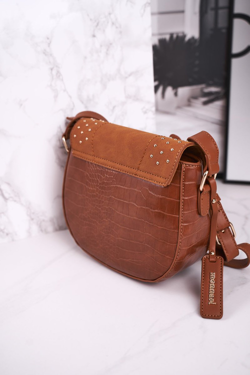 Dámská Kabelka MONNARI BAG4250-017 Semišová Hnědá