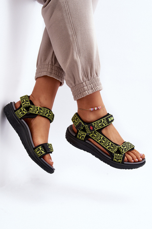 Dámske sandále Lee Cooper LCW-23-34-2609 Limetkové