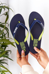Dámske flip -flops veľká hviezda ff274a312 Navy modrá