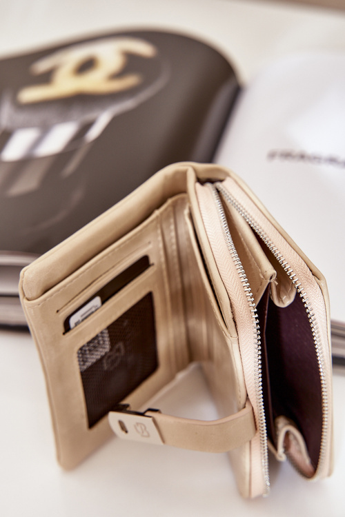 Lakovaný Dámsky Peňaženka Svetlo Béžový Yathika