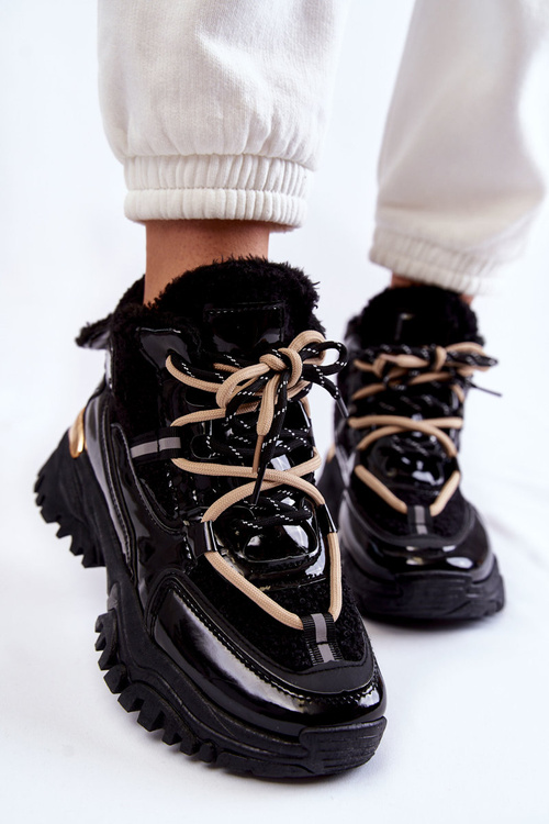 Ženské izolované športové topánky Black Edora