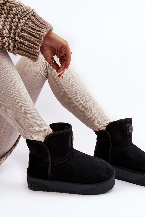 Vegánske vodotesné snehové topánky na platforme D.Franklin DFSH371004