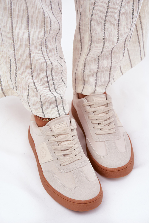 Dámske Tenisky Big Star RR274806 Béžové