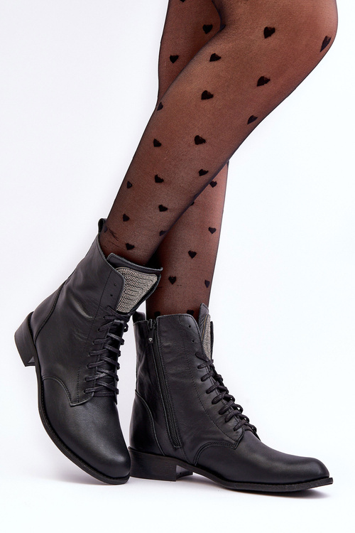 Kožená dámska čierna Nicole 2848