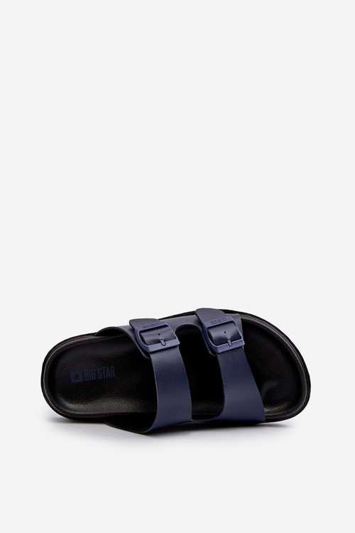 Lehké Pánské Sandály S Sponami Big Star NN174593 Modré