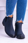 Sergio Leone Navy Blue Boots