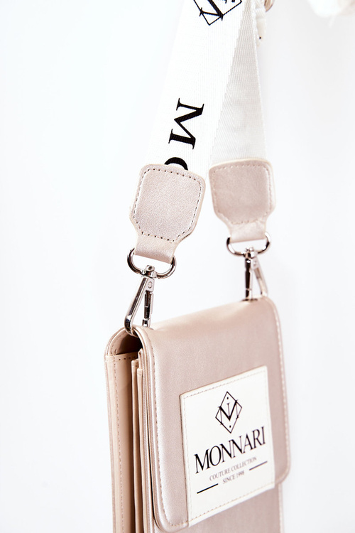 Elegantná malá strieborná kabelka Monnari EtuA030-022