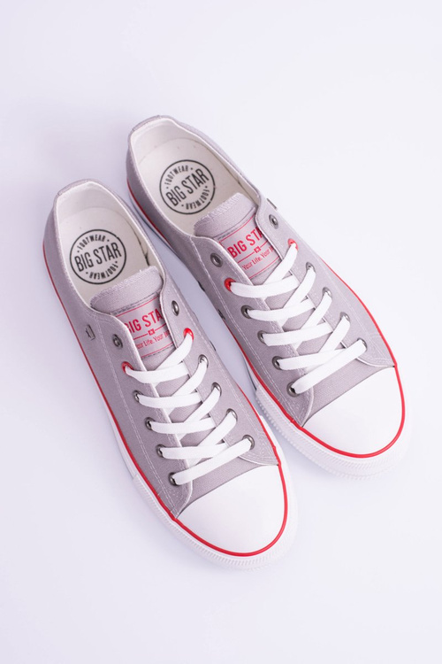 Big Star nízké pánské šedé tenisky T174109