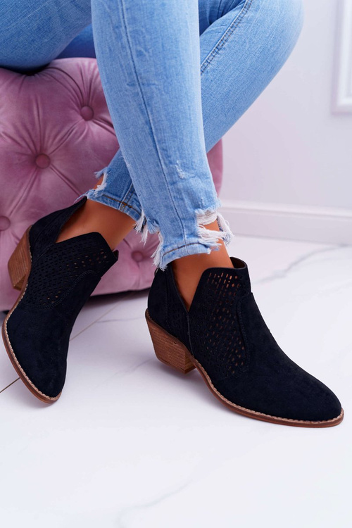 Dámské Kotníkové Jarní Cowgirl Cerne Matty