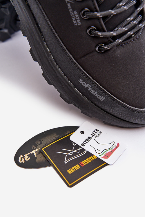 Vodoodolné Ľahké Športové Trekingové Topánky Pánske McBraun Čierne