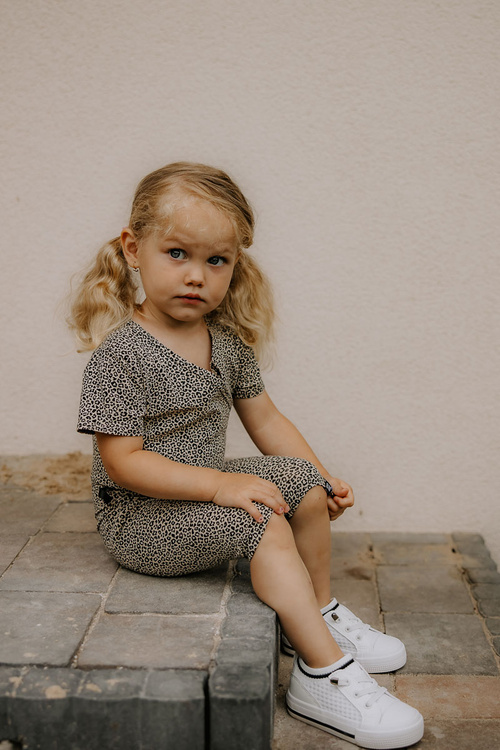 Detské posuvné tenisky Veľká hviezda JJ374394 biela