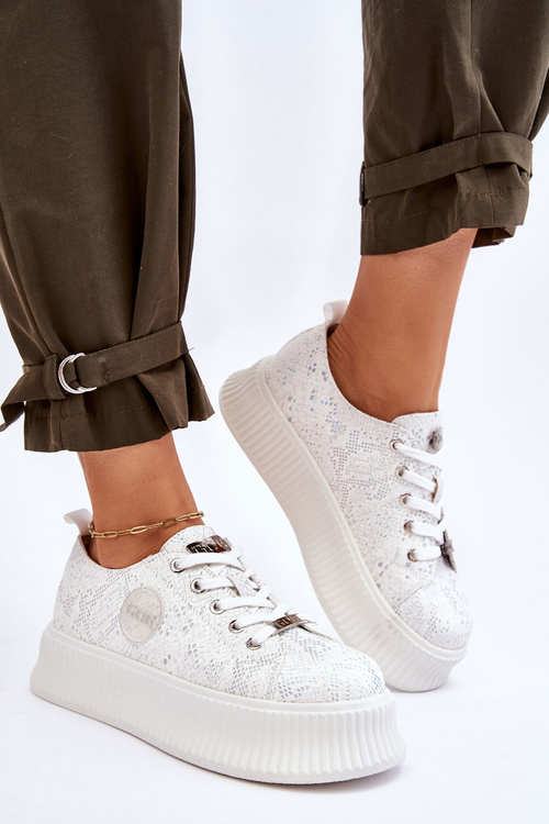 Dámské tenisky Sportovní obuv GOE JJ2N4126 Bíle