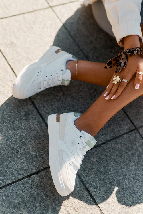 Dámské Tenisky Na Platformě LEE EMMA WOMEN LOW 50251014.04L Béžové