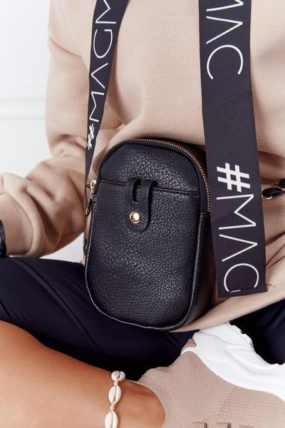 Malý Dámský Sáček Kabelka Do Pasu Amsterdam černá