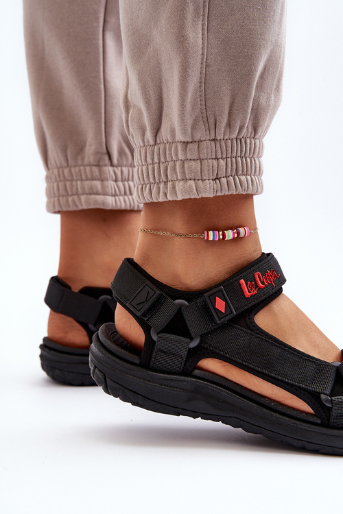 Dámske sandále Lee Cooper LCW-24-34-2615 Čierne