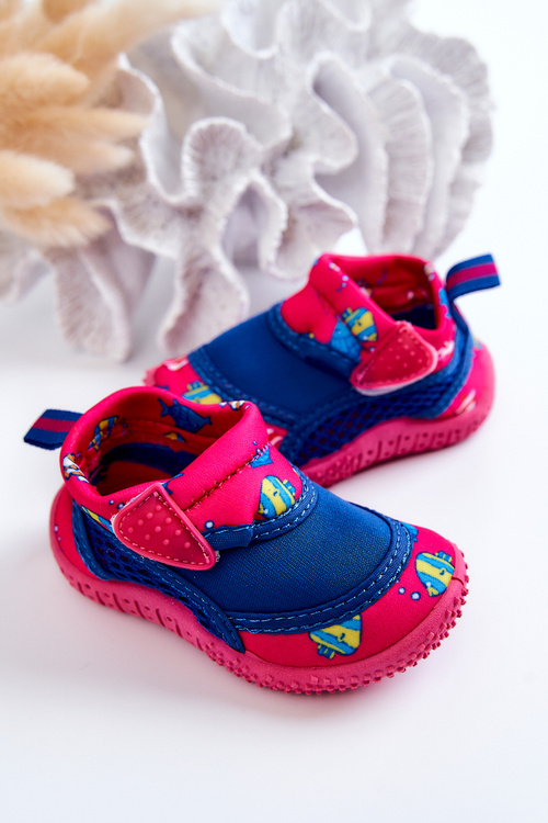 Dětská sportovní obuv do vody ProWater 21-37-019B růžová