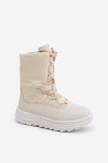 Dámske Snehové Topánky INUA S Izoláciou Primaloft 4F Béžové 4FRAW24FSBSF012