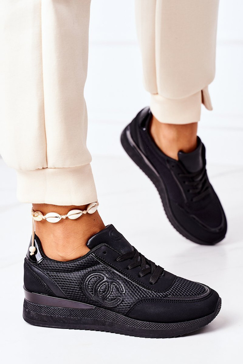 Dámská Sportovní Obuv Sneakersy Černé Under Control