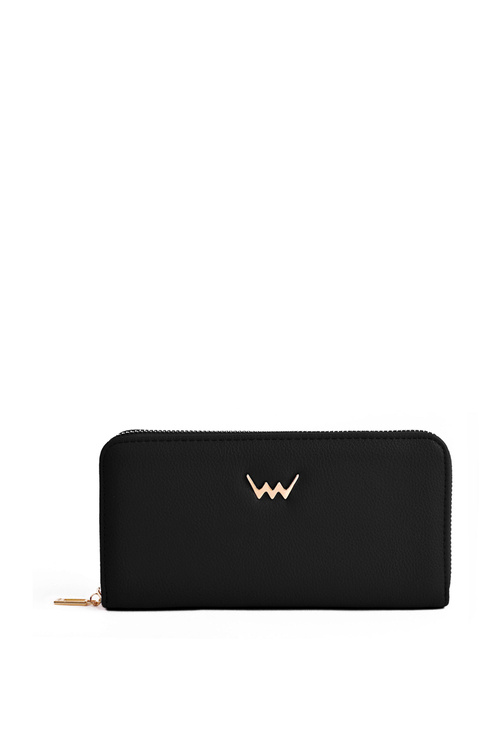 Veľká Hailey Black Slider peňaženka