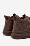Pánske Tenisky Big Star SS174283 HI-POLY SYSTEM Tmavo Hnedé