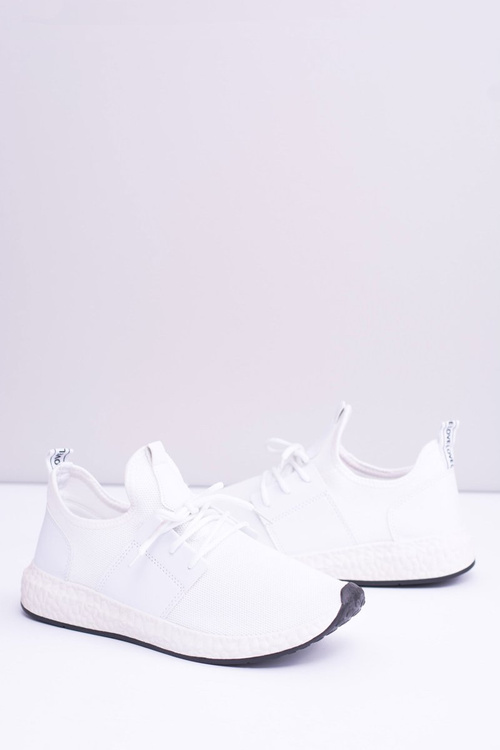 Pánské bílé sportovní boty Mathieu