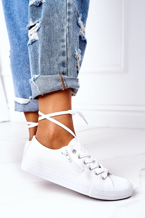 Ženské biele tenisky Malani