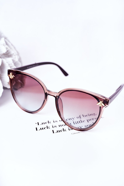 Ombre hnedé slnečné okuliare