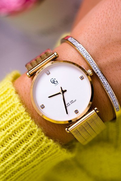 Dámsky GG Luxe Watch Wide Bracelet Vivena