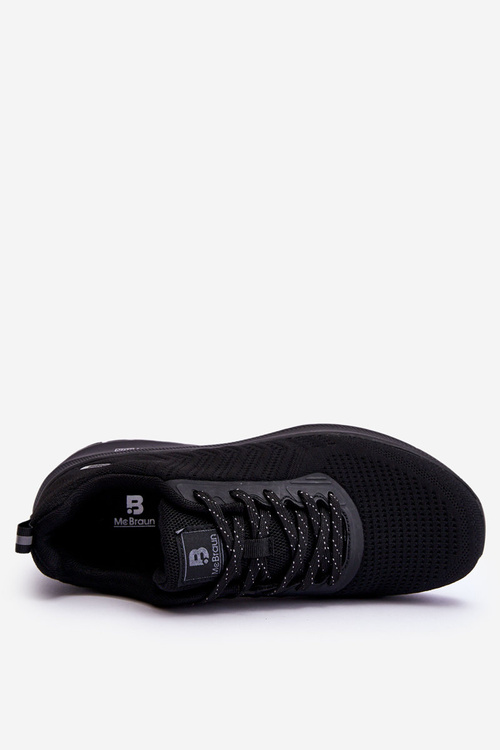 Klasické pánske športové topánky čierne McBraun