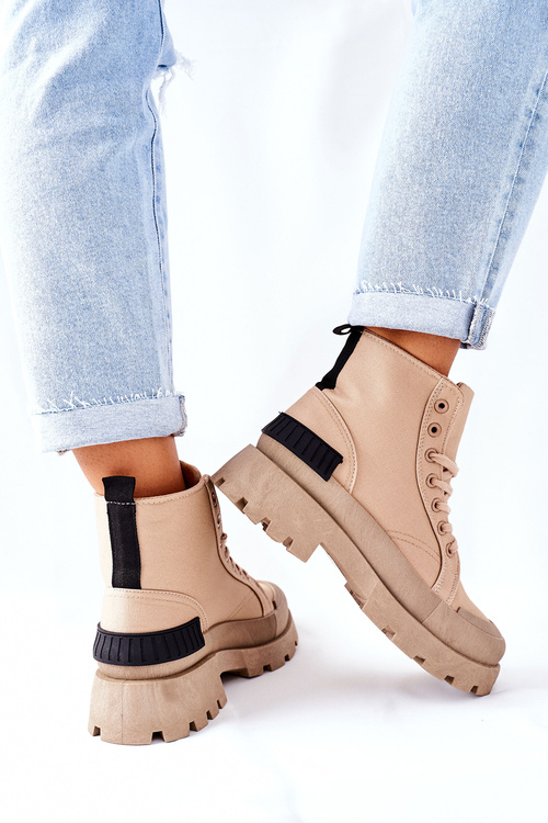 Dámské Kotníkové Boty Khaki Any One